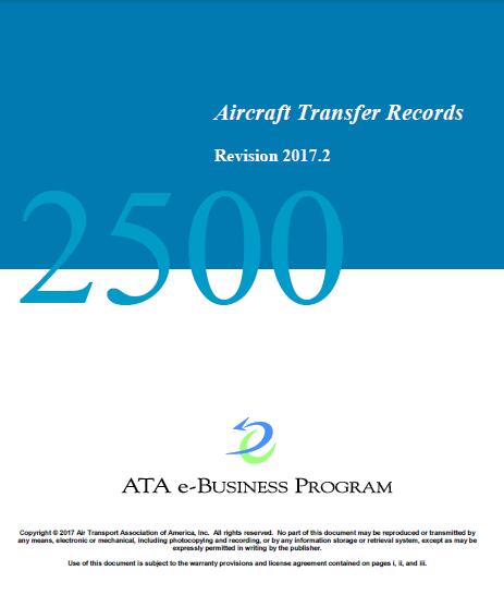 ATA Spec 2500-2017 - Click Image to Close